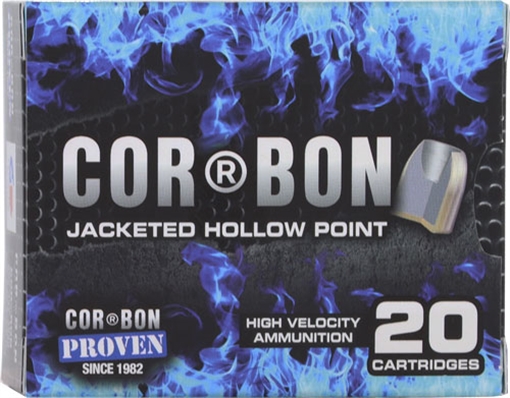 Corbon Ammo Self Defense, 357MAG, 140 Grain, Jacketed Hollow Point, 20 Round Box 357140