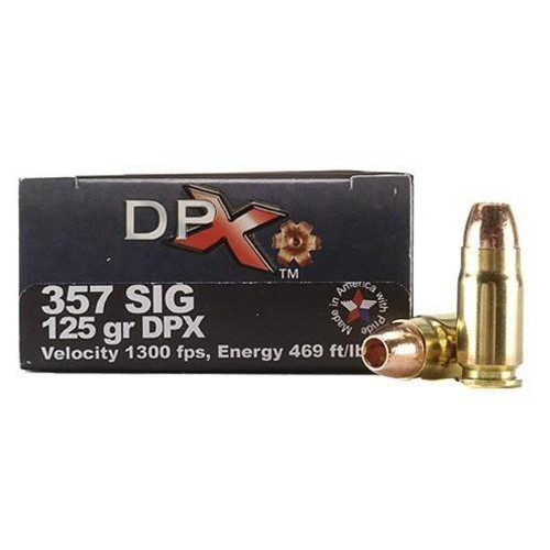 Cor Bon Hunter 357 Sig, 125gr, Jacketed Hollow Point, 25rd Box