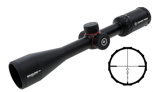 Crimson Trace Corporation BRUSHLINE PRO 3-12X42MM SFP CUSTOM BDC PRO RETICLE BLACK 01-01390