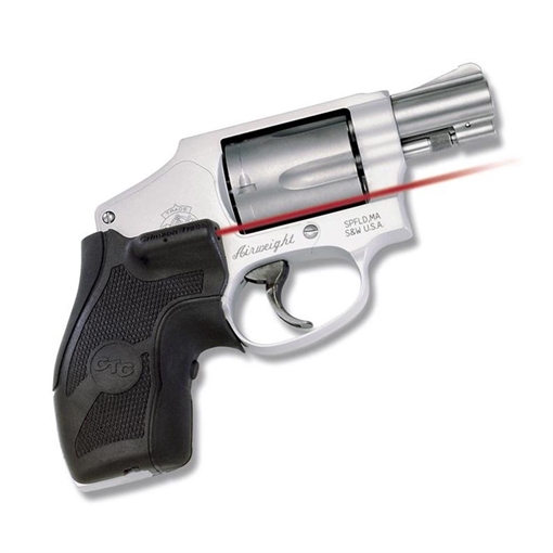 Crimson Trace 011680 Lasergrips Red Laser Smith & Wesson J-Frame Round Butt 011680 LG-405