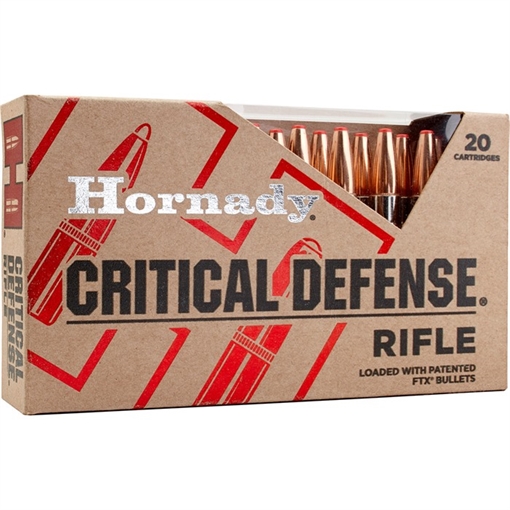 Hornady Critical Defense 223Rem 55gr Flex Tip eXpanding 20 Per Box/10 Case 80270