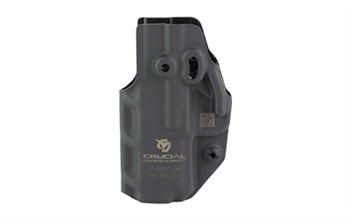 Crucial Concealment Covert IWB, IWB Belt Holster, Fits FN Reflex, Kydex Construction, Black, Right Hand 1314