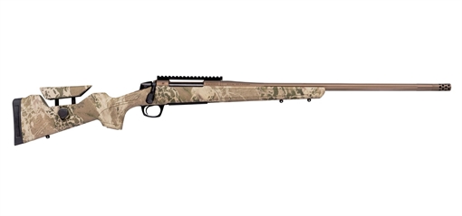 CVA Cascade Long Range Hunter, Bolt Action Rifle, 7MM PRC, 24" Barrel, Threaded 5/8x24, Cerakote Finish, Bronze Barrel and Action, Realtree Hills ide Camo Stock, 3 Rounds, 1 Magazine CR3969