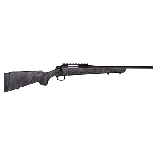 CVA Cascade SB, Bolt Action Rifle, 300 Winchester Magnum, 20" Threaded Barrel, 5/8X24 Thread Pattern, Cerakote Finish, Graphite Black, Synthetic Stock, Veil Tactical Black Camo, 0 MOA Picatinny Rail, 1 Magazine, 3 Rounds CR3911R