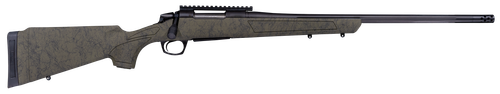 CVA Cascade XT 450 Bushmaster, 22" Threaded Barrel, Olive Drab Green w/ Black Webbing, Black Rec, 4rd