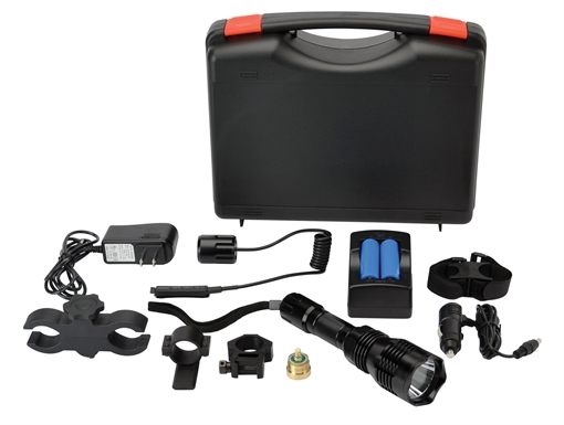 Cyclops Varmint Light Kit - Gun Mounted Red/Green LED / 250 Lumen / Rechargeable CYC-VB250 CYCVB250