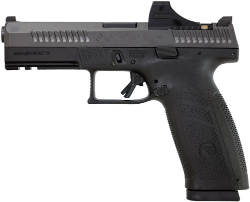 CZ P-10 Talo Exclusive 9mm, 4.5" Barrel, Black, Holosun SCS, 19rd