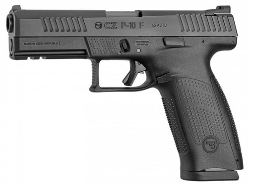 CZ P-10 F HGA 45ACP 4.5 IN BBL BLK 13RD FS REVERSIBLE MAG CATCH 91590