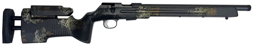CZ 457 Manners, Bolt Action Rifle, 22 Long Rifle, 16" Barrel, Threaded 1/2X28, 11mm Dovetail, Manners Camo Stock, Adjustable Cheek Riser, 5 Rounds 02326