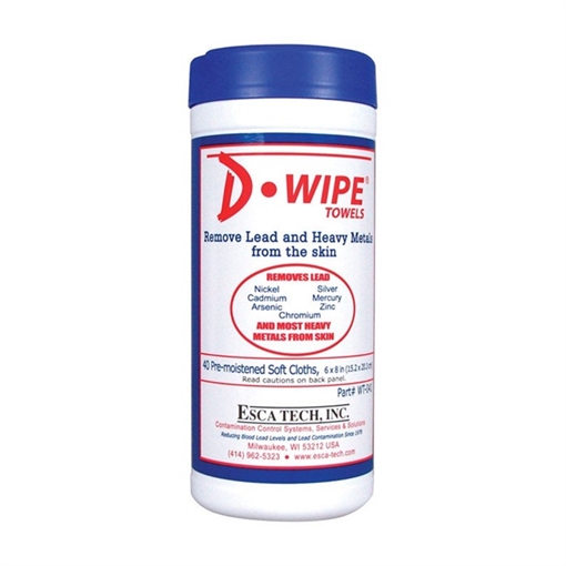 Escatech, Inc. D-WIPE TOWLES 40/BOTTLE WT-040