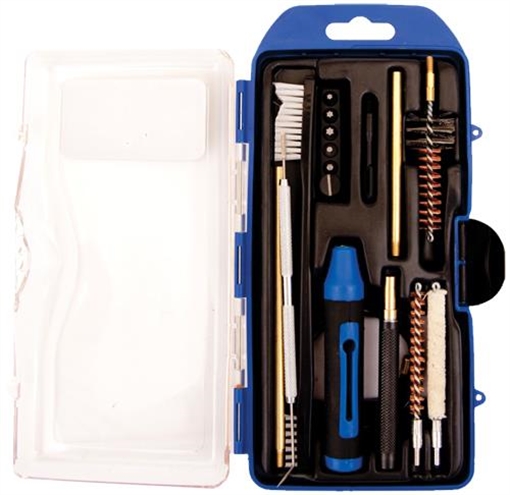 DAC Gunmaster AR Rifle Cleaning Kit, 17 Pieces, 223/556MM, Includes Pull Through Rod, Punch, Pick and 6 Piece Driver Set GM223AR