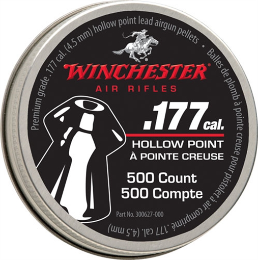 WINCHESTER 177 HP PELLET 500 COUNT TIN 6 PACK CASE 987418-406