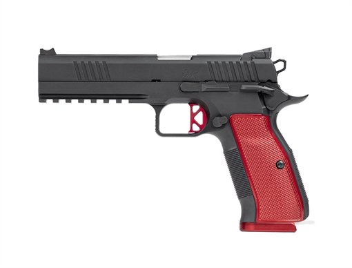 DAN WESSON DWX HGA 40S&W 5IN BBL BLK RED GRIPS LIGHT RAIL FO FRONT SGHT 15RD MAG 92002