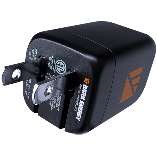 Dark Energy Dark Energy PD 20W Wall Adaptor Black PD20WAC2