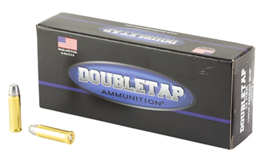 DoubleTap Ammunition Hardcast Solid, 32 H&R, 120 Grain, Wide Flat Nose Hard Cast, 20 Round Box 32HR120HC20