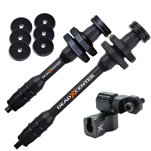 Dead Center Dead Center Dead Level Hunter XS Lite Combo Black 8 in./6in. DLHXSL-8-6-BLK