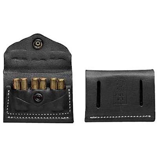 DeSantis 2x2x2 Cartridge Pouch for Most .38/.357 Cal Black Ambi A08BJG1Z0
