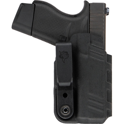 DeSantis Gunhide Slim-Tuk Inside the Pants Holster, Fits S&W M&P 9/40 Compact & Fullsize, Ambidextrous, Black Kydex 137KJM9Z0