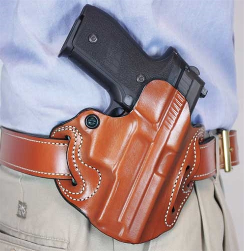 DESANTIS SPEED SCABBARD HOLSTR RH OWB LEATHER TAURUS G3 TAN 002TA5QZ0