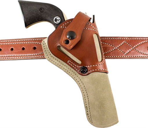 DESANTIS WILD HOG HOLSTER LTHR AMBI COLT SAA 4 3/4" NATURAL 189NJ54Z0