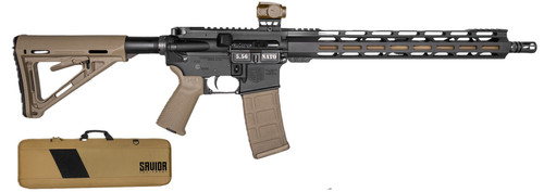 Diamondback DB15 Exclusive 5.56mm 30rd, 16" Barrel Flat Dark Earth Cerakote, Black Cerakote Aluminum Receiver Picatinny Rail, M-Lok Handguard, Magpul MOE