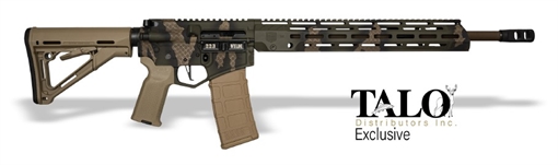Diamondback Firearms DB15, Semi-automatic Rifle, AR-15, 223 Wylde, 16" Barrel, Cerakote Finish, Green with Copperhead Pattern, FDE Magpul MOE-K2 Grip and CTR Stock, 1 Magazine, 30 Rounds 1780H631 DB1780H631