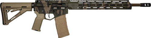 Diamondback DB15 223 Wylde, 18" Threaded Barrel, Copperhead Rec, Flat Dark Earth Stock/Grip, 30rd