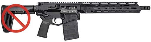DIAMONDBACK FIREARMS DB10 308WIN 13.5 M-LOK S RAIL BUFFER TUBE DB10PD13BT