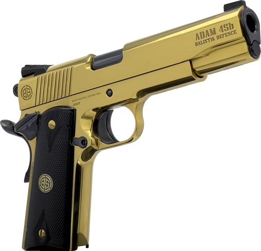 DICKINSON ARMS ADAM 1911 45B 45ACP 5 GOLDEN B DKSN45GB