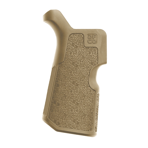 Die Free Co Llc Kung Fu Grip Flat Dark Earth Nylon Fits AR15/M4/AR10/SR25 KFGFDE