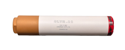 Division 3 OLVR .22 Heater Suppressor 22LR, Thread 1/2X28, Smoke This and Avoid Cancer
