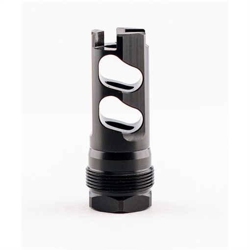 Rearden Manufacturing Group Llc DPB MUZZLE BRAKE 0.4 5/8-24 THREADS SQUARE SHOULDER BLACK 10019