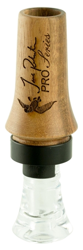 Duck Commander Jase Pro Series Double Reed Mallard Hen Sounds Attracts Ducks Natural Tigerwood DCPROTW