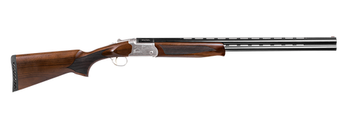 EAA Balikli Blue Label 20 Ga 3" 2rd 26" Blue Polished Over/Under Vent Rib Barrel, Engraved Silver Aluminum Receiver, Fixed Turkish Walnut Stock, 5 Mobil Chokes