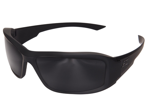 Edge Hamel Safety Glasses Black with Black G15 Vapor Shield Lens Thin Temple Frame XH61-G15-TT