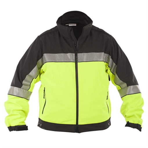 Elbeco Shield Color Block Soft Shell Jacket SH3708HV-XL-R