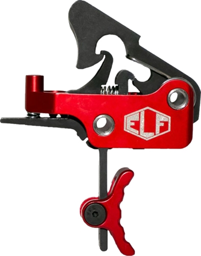ELFTMANN TRIGGER APEX AR-15 CURVED ADJ 2.75-7LBS RED APEXRC APEX-R-C