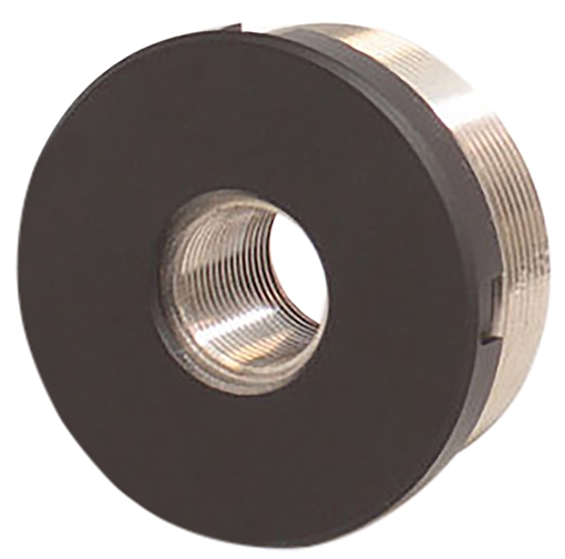 Energetic Armament Direct Thread Adapter, M14x1 LH Direct Threads, 1.375x24 Suppressor Threads, Titanium, Cerakote Finish, Black EA26