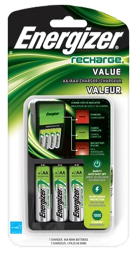 ENERGIZER BATTERIES VALUE BATT CHARGER AA/AAA CHVCMWB-4