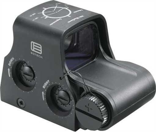 EOTECH XPS2 Holographic Sight, Red 68 MOA Ring With 2 MOA Dots Reticle, .300 Blackout Ballistics on Hood, Rear Button Controls, Black Finish XPS2-300 XPS2300