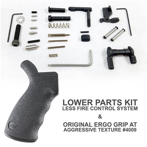 ERGO GRIPS AR15 LOWER PARTS ENHANCED W/O FIRE CG 4979