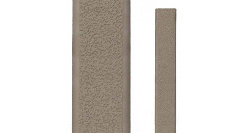 Ergo Textured Slim Line Rail Cover - Dark Earth 3 Pack 4379-3PK-DE