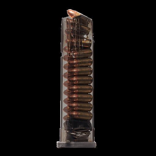 Elite Tactical Systems Group Magazine, 9MM, 21 Rounds, Fits Sig Sauer P320, Carbon Smoke SMK-SG9-320-21 SMKSG932021