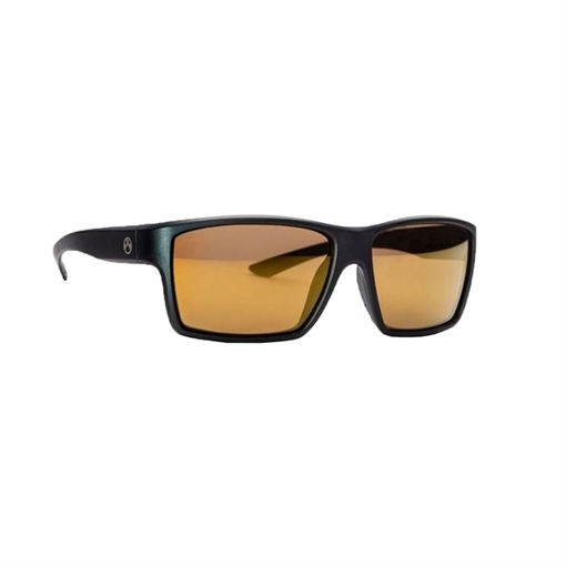 Magpul EXPLORER MATTE BLACK FRAME BRONZE LENS W/GOLD LENS MIRROR MAG1147-1-001-2