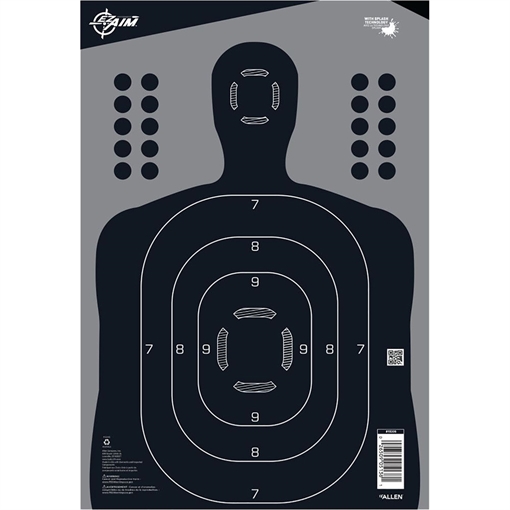 EZAim EzAim Splash Silhouette Adhesive Targets 13x18 100 pk. 15306
