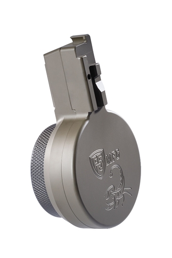 F5 MFG CZ Scorpion 9mm 50 Round Drum Magazine - OD Green F5-EVO9MM-OD
