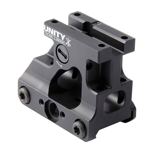 Unity Tactical FAST Micro, Red Dot Mount, 2.26" Optical Height, Compatible with MRO/MRO-HD Footprint, Anodized Finish, Black FST-MROB
