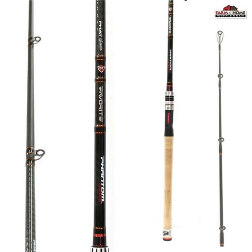 FAVORITE FISHING USA, LLC PHANTOM GLASS CASTING ROD 7'6" PTGC-761H