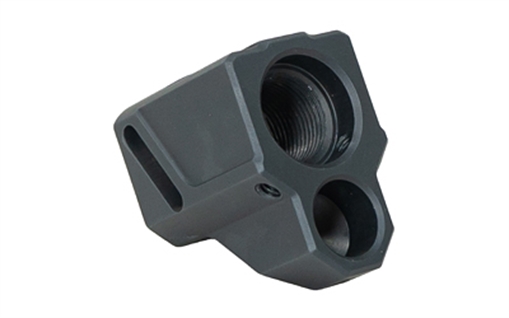 Faxon Firearms EXOS-514, Compensator, 9MM, Compatible with Smith & Wesson M&P 1.0 Full Size, Anodized Finish, Black FF-P-A-COMP-DS-MP-01 FFPACOMPDSMP01