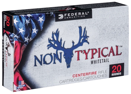 FEDERAL NON TYPICAL WHITETAIL AMO 300 WIN MAG 180GR SP 20RD (10 BOX CASE) 300WDT180